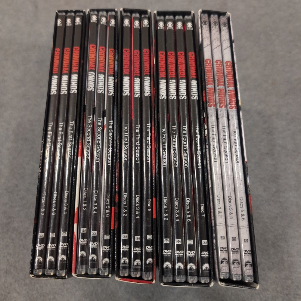 Criminal Minds Seasons 1-5 DVD Bundle Box Set FBI Crime Drama Series VG - Picture 4 of 4